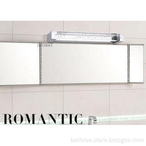 Wall Vanity Bathroom LED Mirror Light 18W Crystal Silver Fi